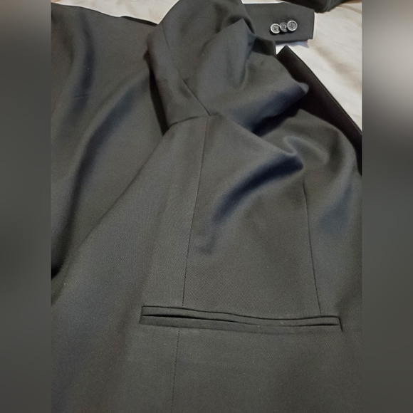 NWT Banana Republic Black Classic Suit Blazer - Picture 12 of 14